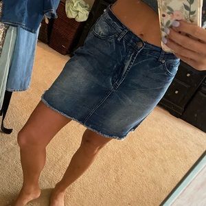Jean Skirt